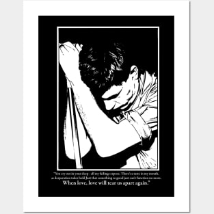 90s Ian Curtis Posters and Art